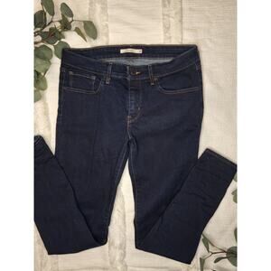 Levi's 711 Slim Jeans in Dark Blue